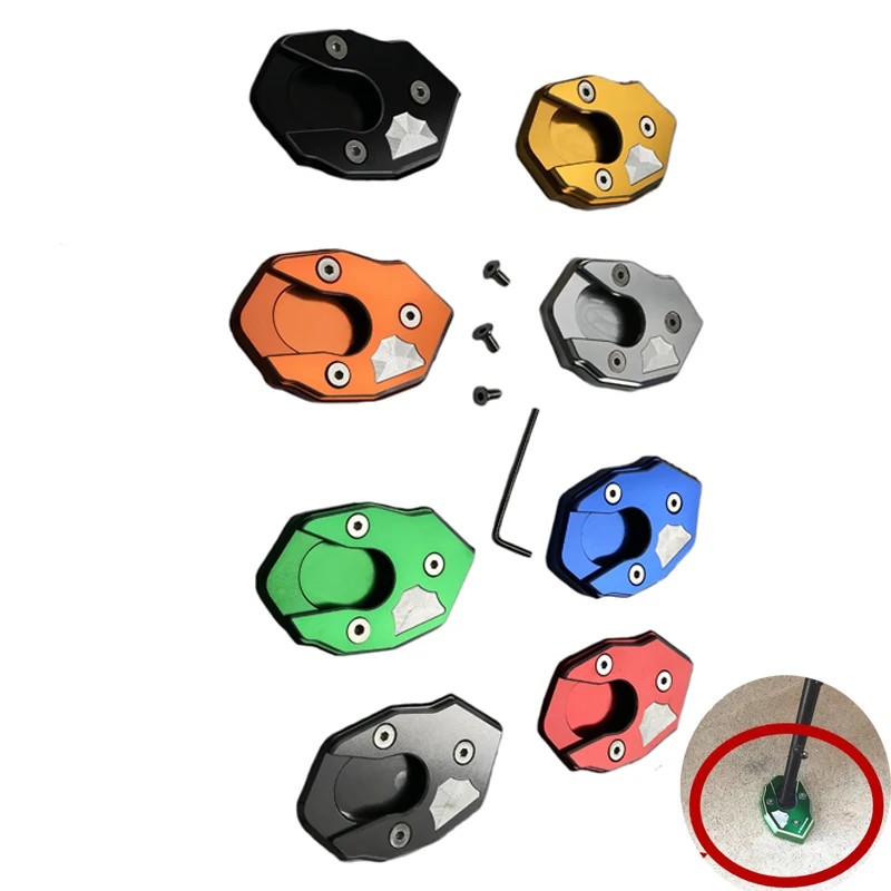 Для Kawasaki Ninja 250R 300R Z250 Z300 ZX6R ZX10R Z1000S Z1000X Z900 Z650 Z750 Z800 боковая подставка увеличивающая
