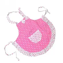 Новые детские нагрудники с милым рисунком; розовый бант; в горошек; без рукавов; фартук; хлопковые нагрудники для малышей; Слюнявчики для кормления; детская одежда с рисунком