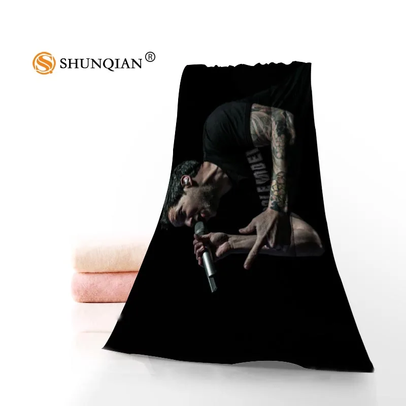 Горячая на заказ «Simple Plan» полотенце напечатанное хлопковое лицо/банные полотенца из микрофибры Ткань для детей, мужчин и женщин полотенце для душа s A7.24-1 - Цвет: 10