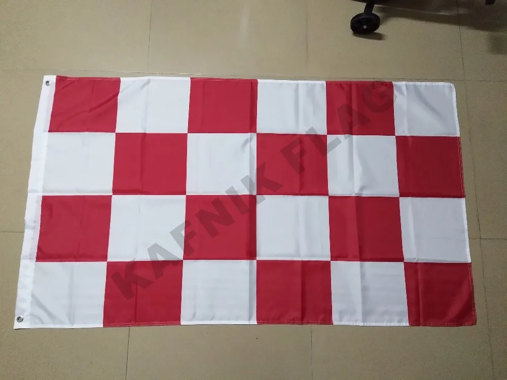 

KAFNIK,60*90cm/90*150cm/128*192cm/192*288cm (2*3ft/3*5ft)Netherlands North Brabant Flag for home Decorative