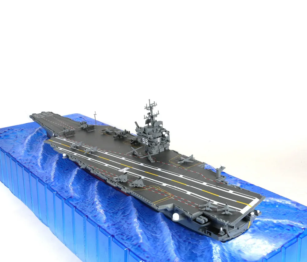1/700 USS CVN-65, статическое готовой сплава модель броненосца, Коллекционирование