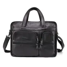 Business Men Genuine Leather Briefcases Bag Computer Bags Messenger Bag Men Laptop Handbag Tote Vintage Crossbody Bag for Men Business Men Genuine Leather Briefcases Bag Computer Bags Messenger Bag Men Laptop Handbag Tote Vintage Crossbody Bag for Men