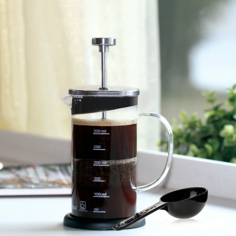 Высококлассный кофейный чайник во французском прессе стеклянный для Dolce Gusto Nes