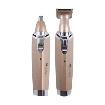 

Electric Nose/Bristle Two-in-One Trimmer Chargeable Razor Removal Shaving Nose Trimmer Face Care Shaving Device