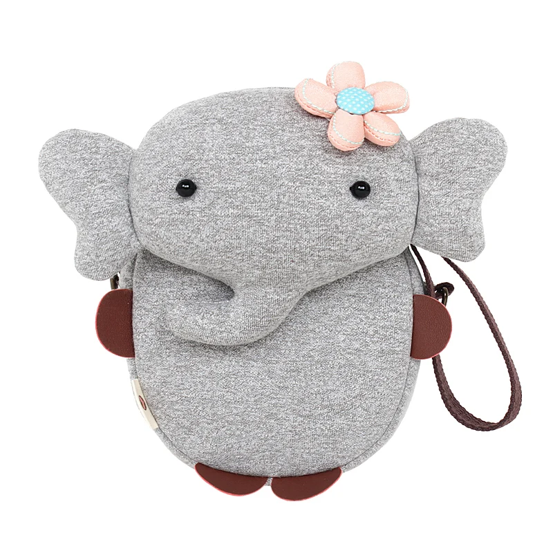 Известный бренд Kawaii слоненок Кошельки Дети младенческой хлопок изменить кошелек