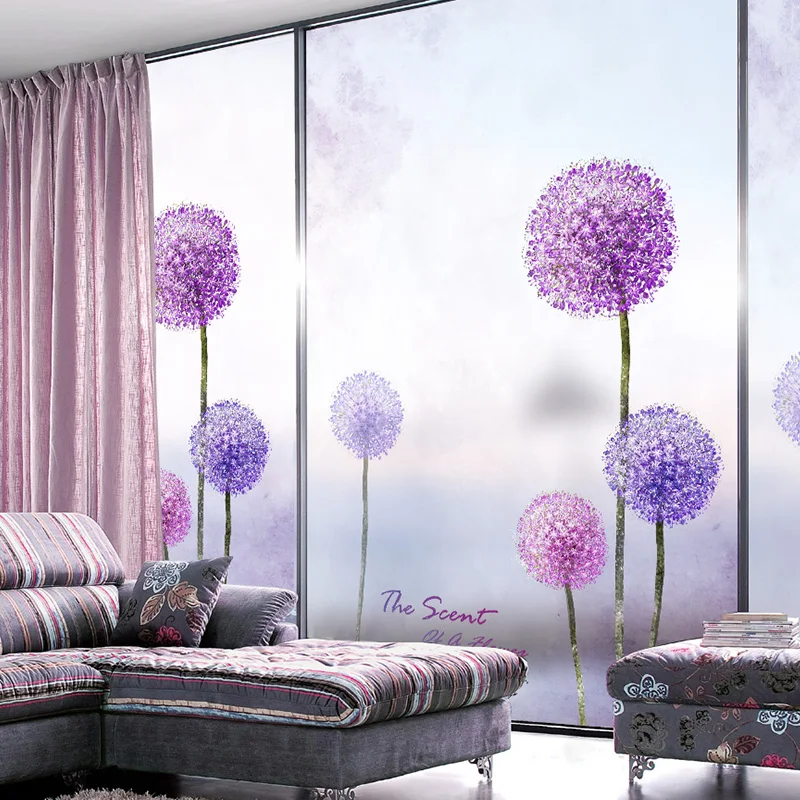

Electrostatic frosted glass foil window sticker living room bathroom toilet light opaque window shade-41