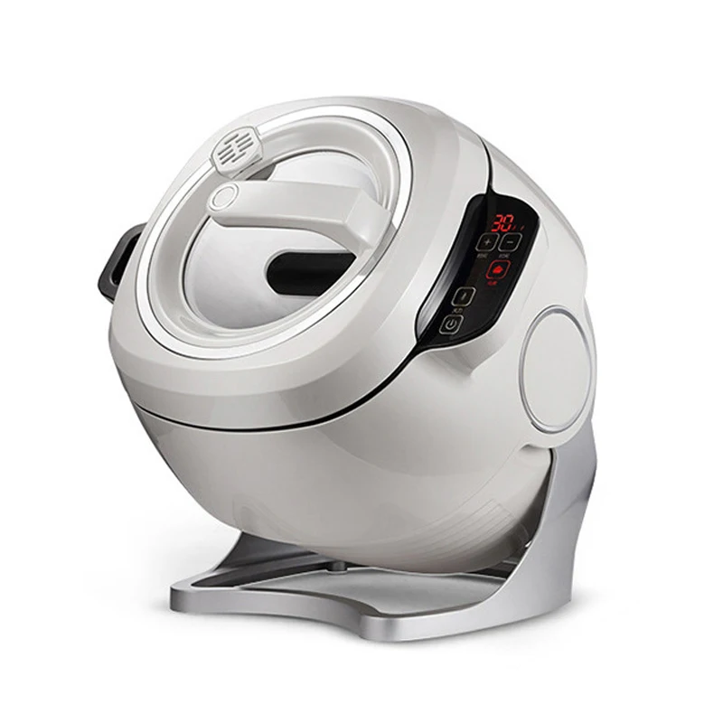 

Household Drum Type Food Cooker Multi-function Stir-fry Machine Intelligent Automatic Cooker Rice Robot Blender 6L Touch Panel
