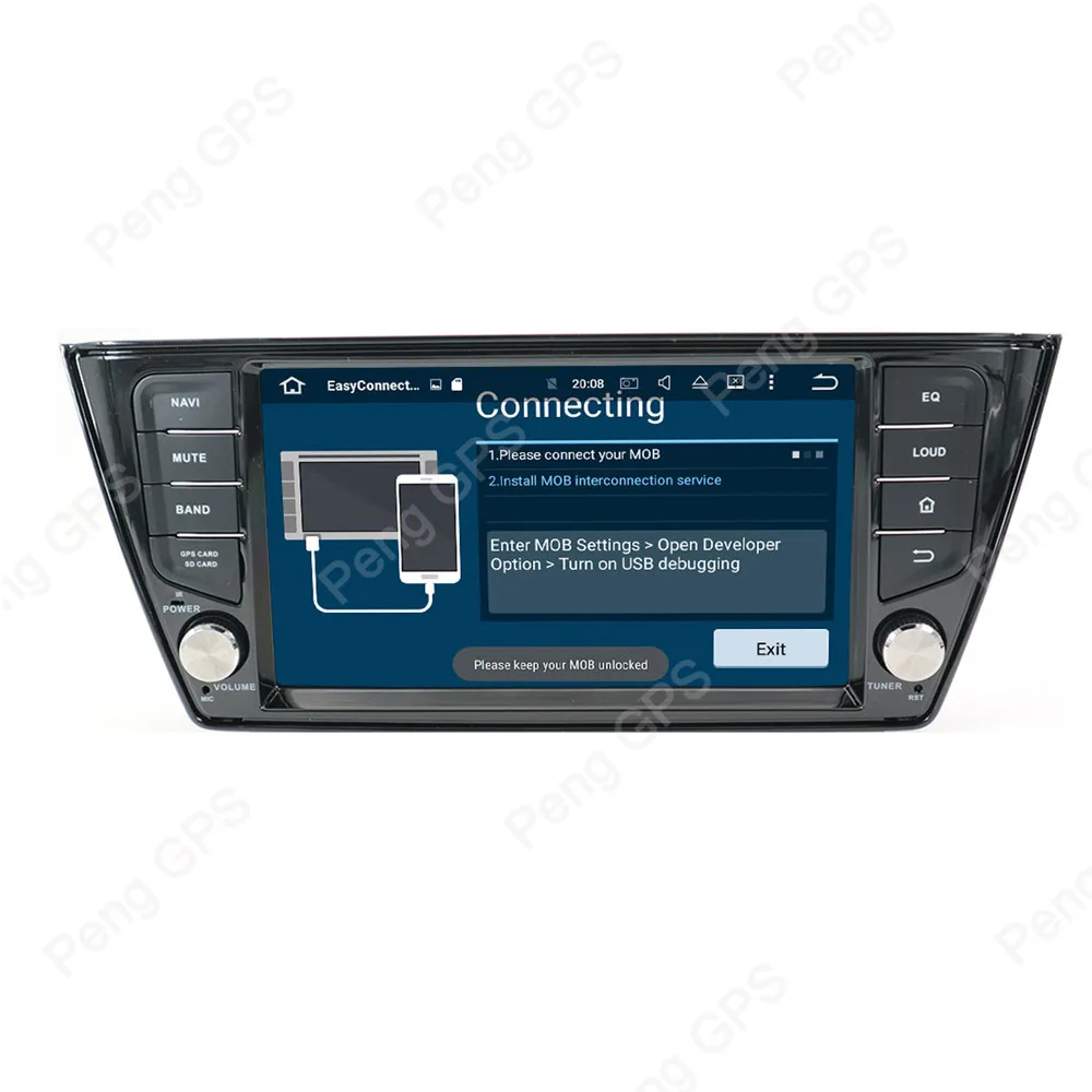 Best 2 Din Android 8.0 Car CD DVD Player 8Core GPS Navigation for VW Skoda Fabia 2015-2017 Stereo 1080P HD Screen Autoradio Headunit 4