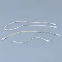 100 см длинный разъем 1 фут Т5 двойной конец 3Pin Светодиодный соединительный кабель Провода T8 удлинитель для интегрированного светодиодный флуоресцентный