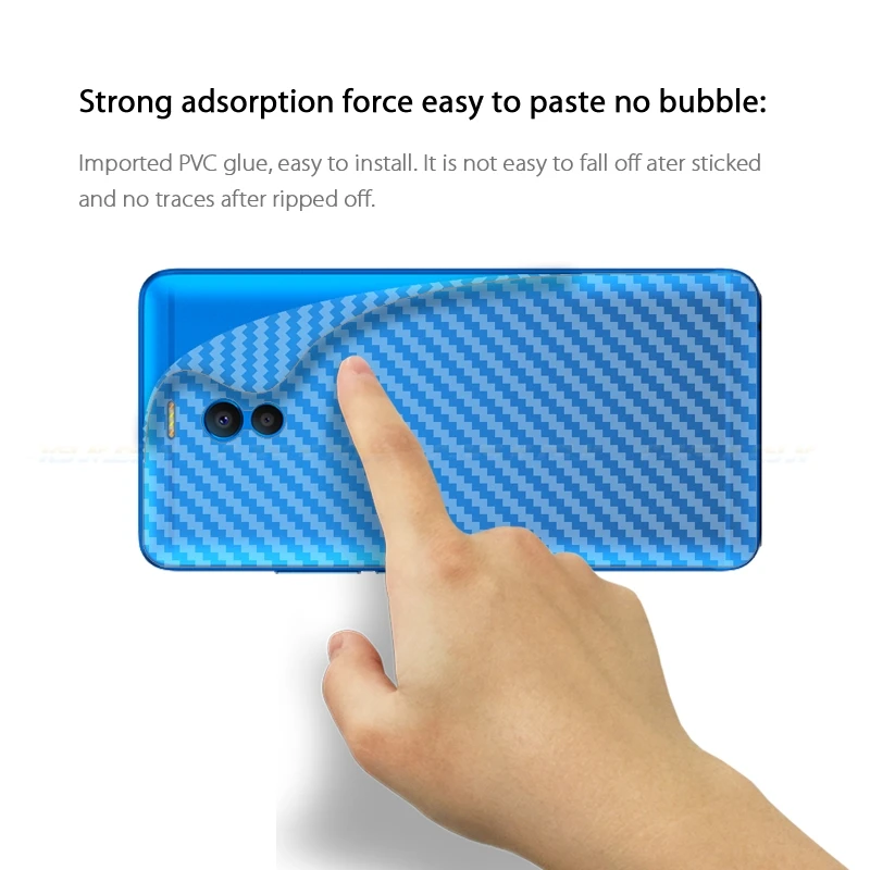 3D защитная пленка из углеродного волокна для MeiZu M8 Lite M5c M6 Note 8 9 M6T M15 Pro 7 Plus задней