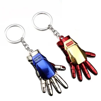 

Avengers 4 Captain America Cosplay Props Superhero Star Shield Pendant Car Key Chain Accessories Batman Marvel Keychain