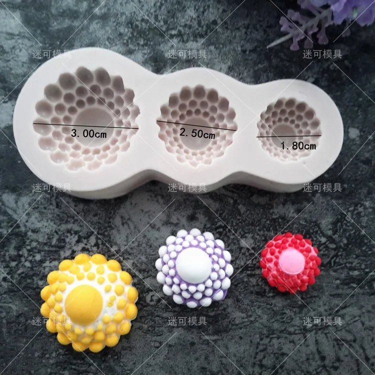 

1 шт. Алмазная форма для торта, винтажная Алмазная бижутерия, 3D силиконовая форма для торта, украшение для торта, антипригарная форма для помадки, H935