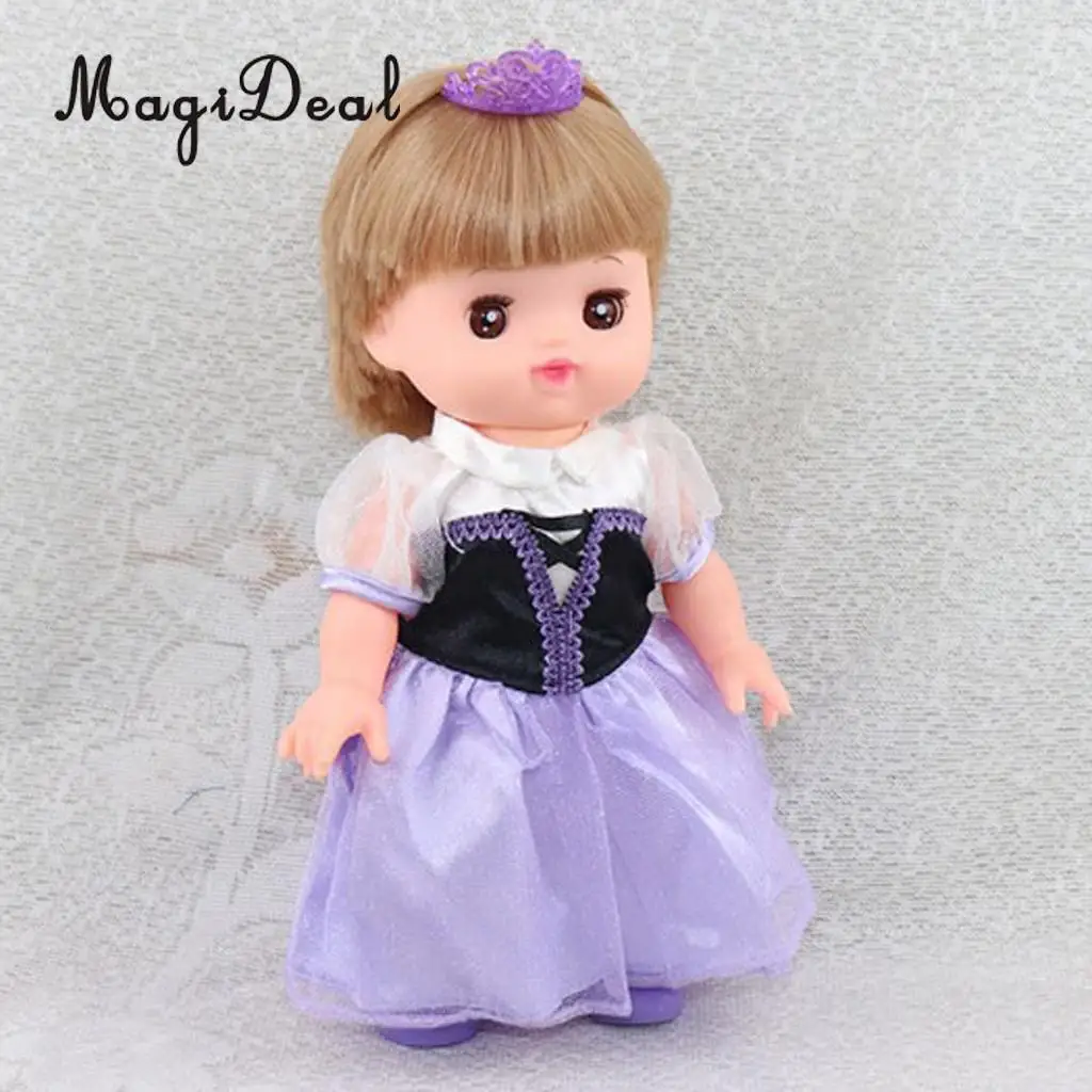 Handmade 10 inch Doll Garment Dress Skirt Costume for Mellchan Doll Outfit Accessory