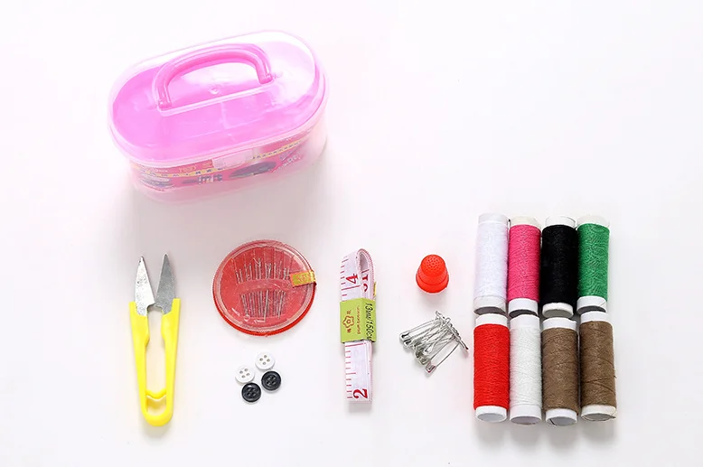 

24pcs/set Multifunctional Sewing kit Box Sewing Needle Tool Kitting Accessories Drop Shipping