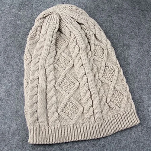 

Bluelans 2016 Hot Selling Lady Women's Knit Winter Warm Crochet Hat Braided Baggy Beret Beanie Cap