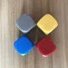 5Pcs/Lot 22mm Dice Rounded Corner Acrylic Hexahedron Blank Dice Can write Color  Free creativity Interesting DIY Dice Set Yernea ► Photo 2/6