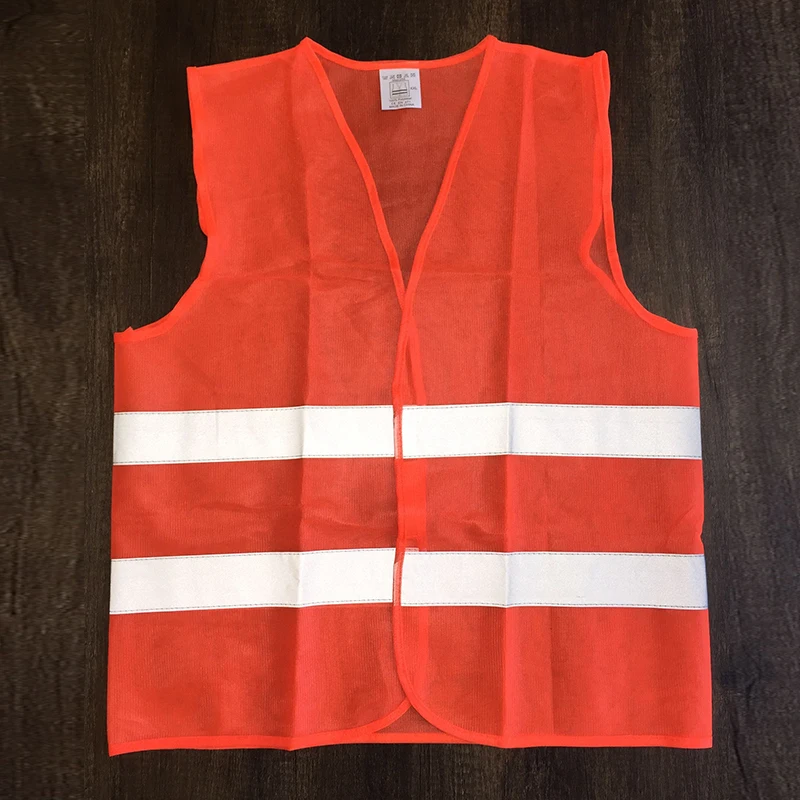 FGHGF светоотражающий жилет рабочая одежда обеспечивает высокую видимость День Ночь для бега Предупреждение жилет, защитная одежда