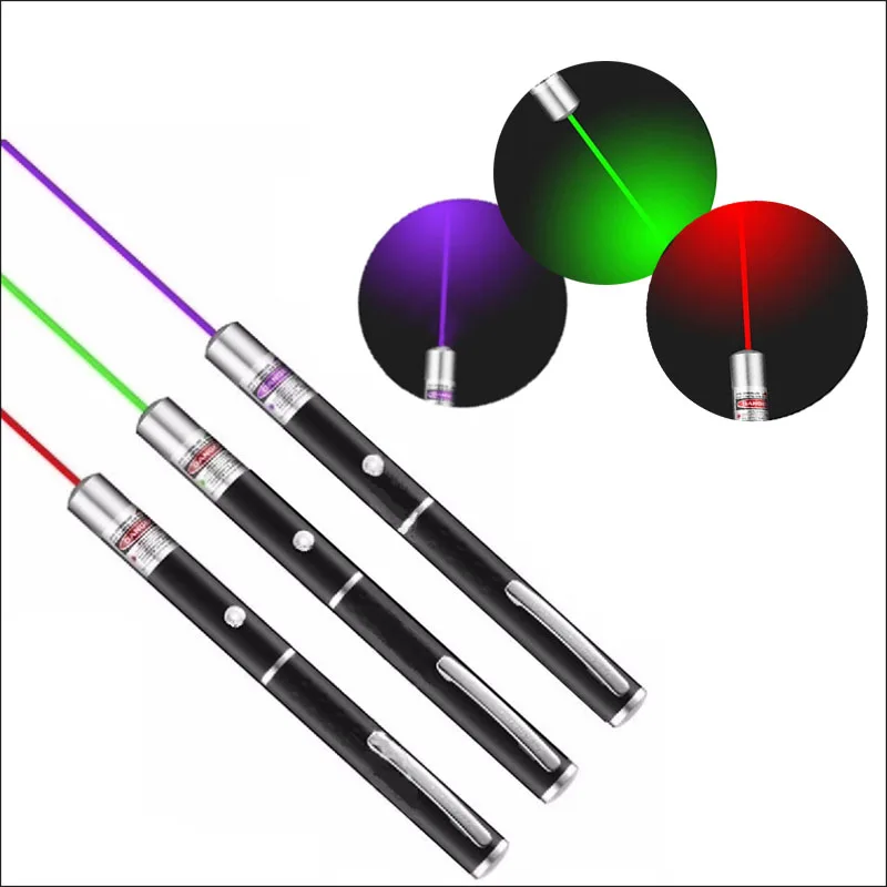 

5MW Laser Pointer Sight Red Blue Green Dot Pen Light Powerful Beam Light For Hunting Fishing Teaching Emergency Survival Tools