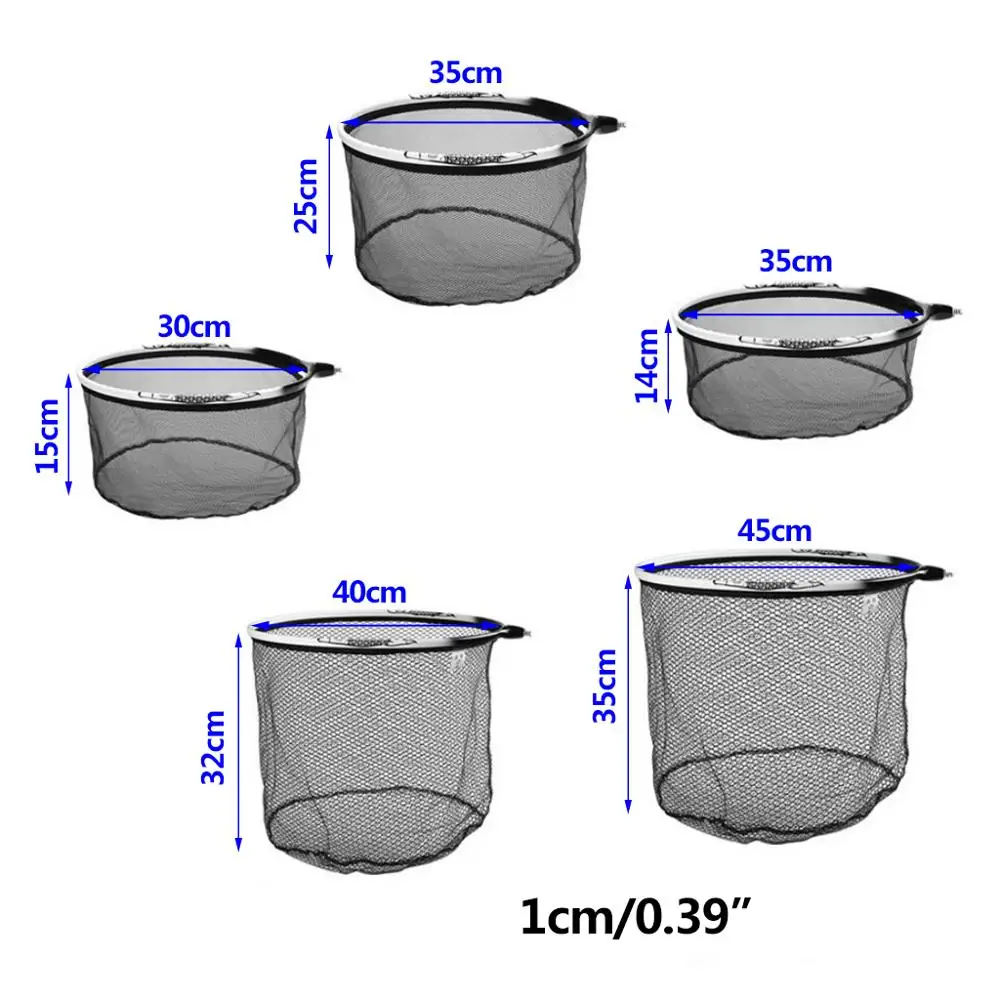 

Titanium Alloy Fishing Net Removable Anti-adhesive Hook Fishing Gear Accessories Dip Nets Head Detachable