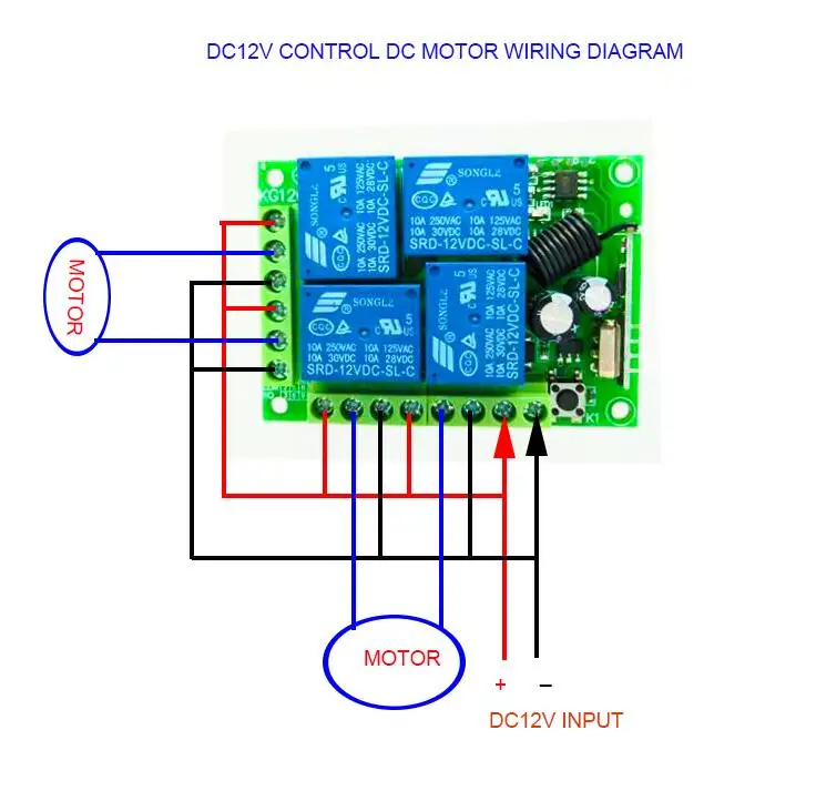 Смарт-12 V DC12V 4 CH 10A Беспроводной дистанционного Управление переключатель Системы приемник передатчика для Приспособления ворота гаража led