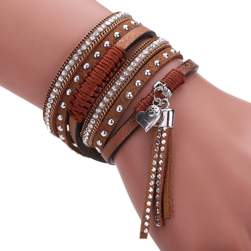 Boho leather bracelets Clearance