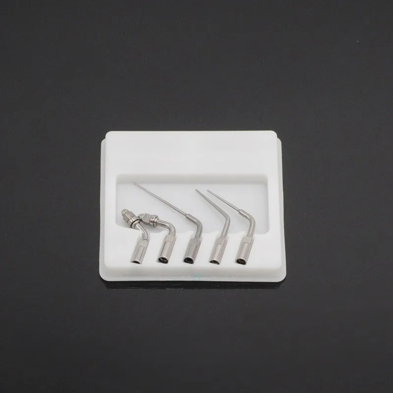 

5Pcs Endodontic Dental Ultrasonic Endo Tips ED1 ED2 ED3 ED4 ED5 for Satelec DTE + Holder