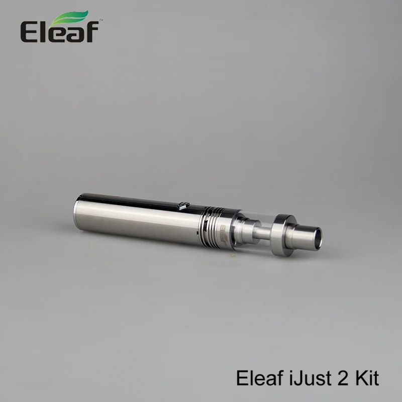 Дешевые оригинальные eleaf ijust 2 комплекта 5.5 мл 2600 мАч Батарея Ёмкость серебро 0.3ohm