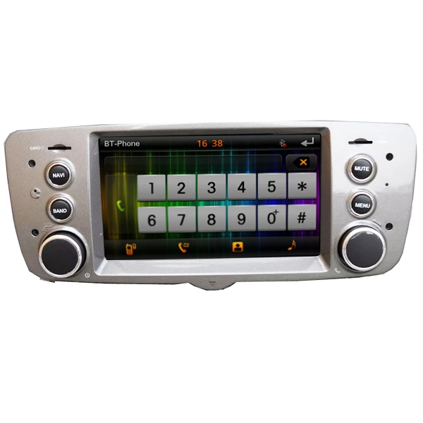 Best 5.0 inch Car DVD Player GPS Navigation for Fiat Palio Grand Siena 2012 2013 with Can Bus Radio AM FM USB SD Free map Bluetooth 2