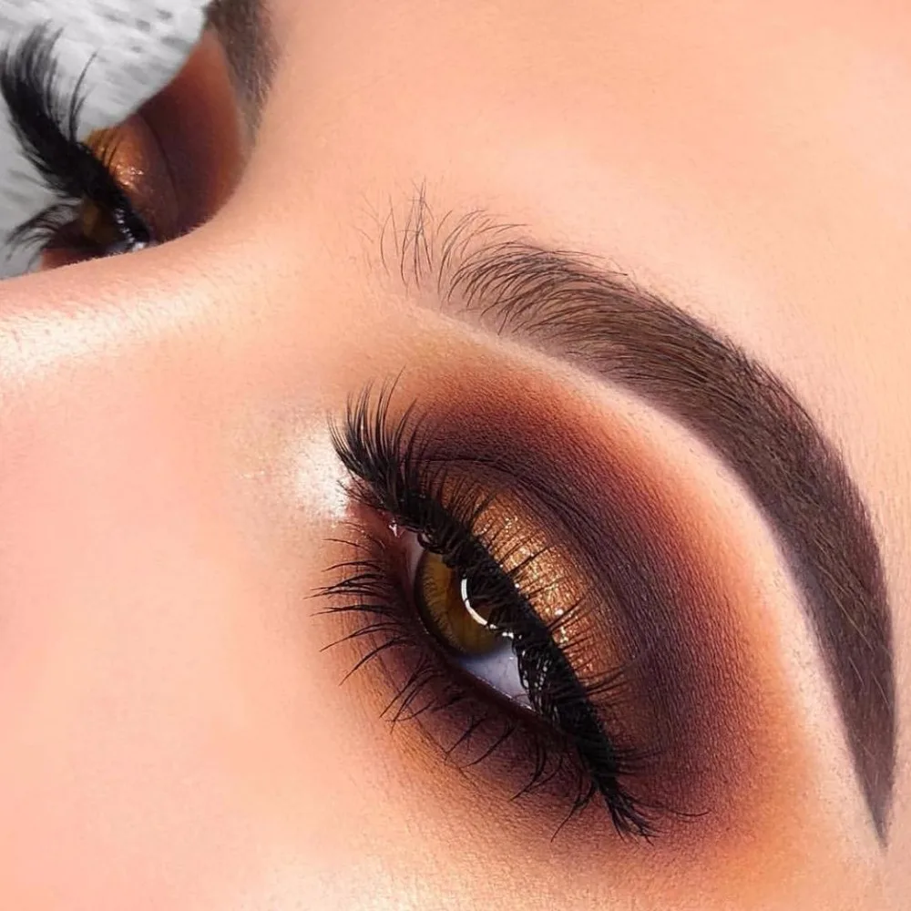 Beauty Glazed 35 Color Nude Shining Eyeshadow Palette Glitter Eye Shadow Pigments Makeup Powder Sexy Smoky Eyeshadow Maquillage (13)