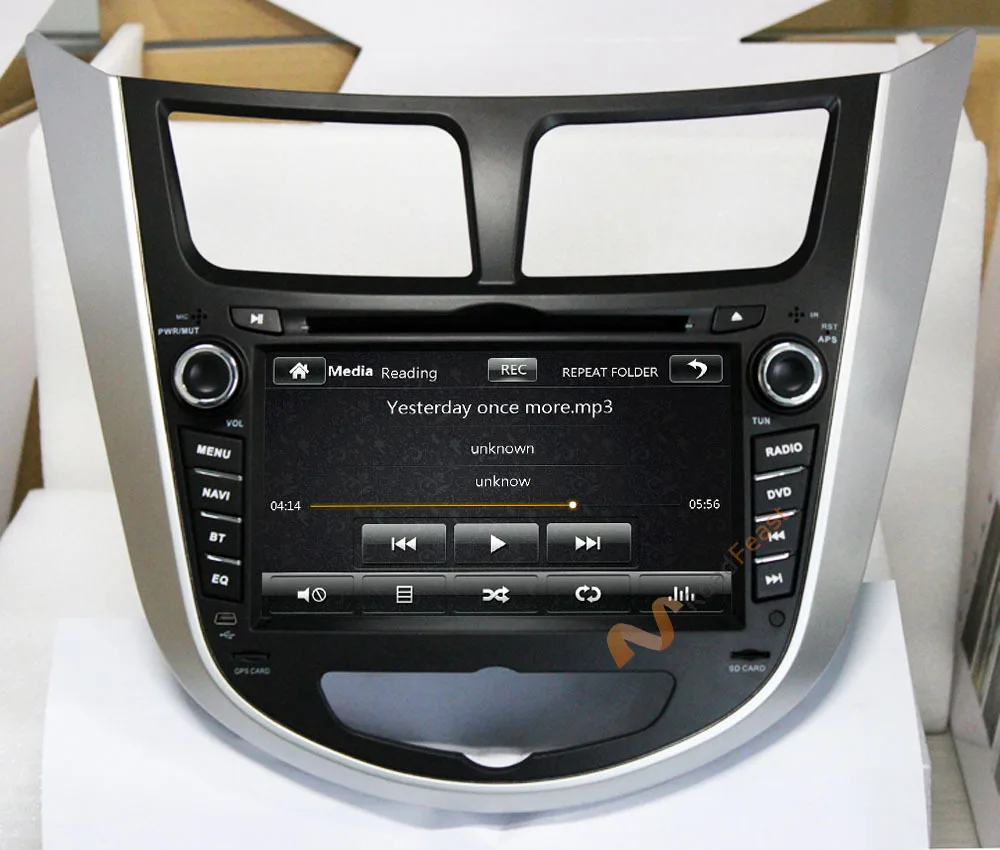 Car DVD for Hyundai Solaris-Verna-Accent 5