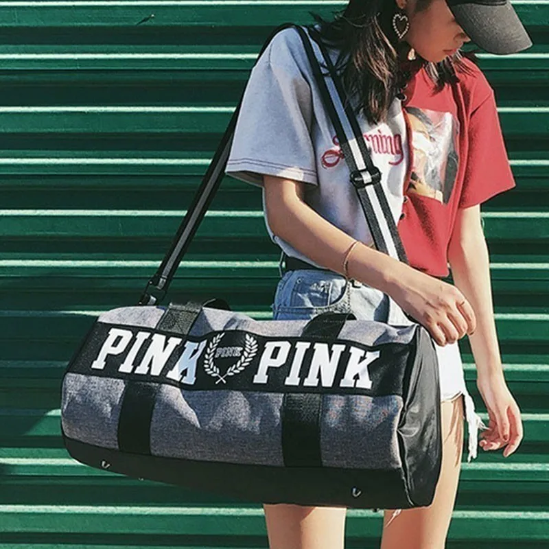  2019 New Cheap Sequins Black Gym Bag Women Shoe Compartment Waterproof Sport Bags For Fitness Train - 33044755741