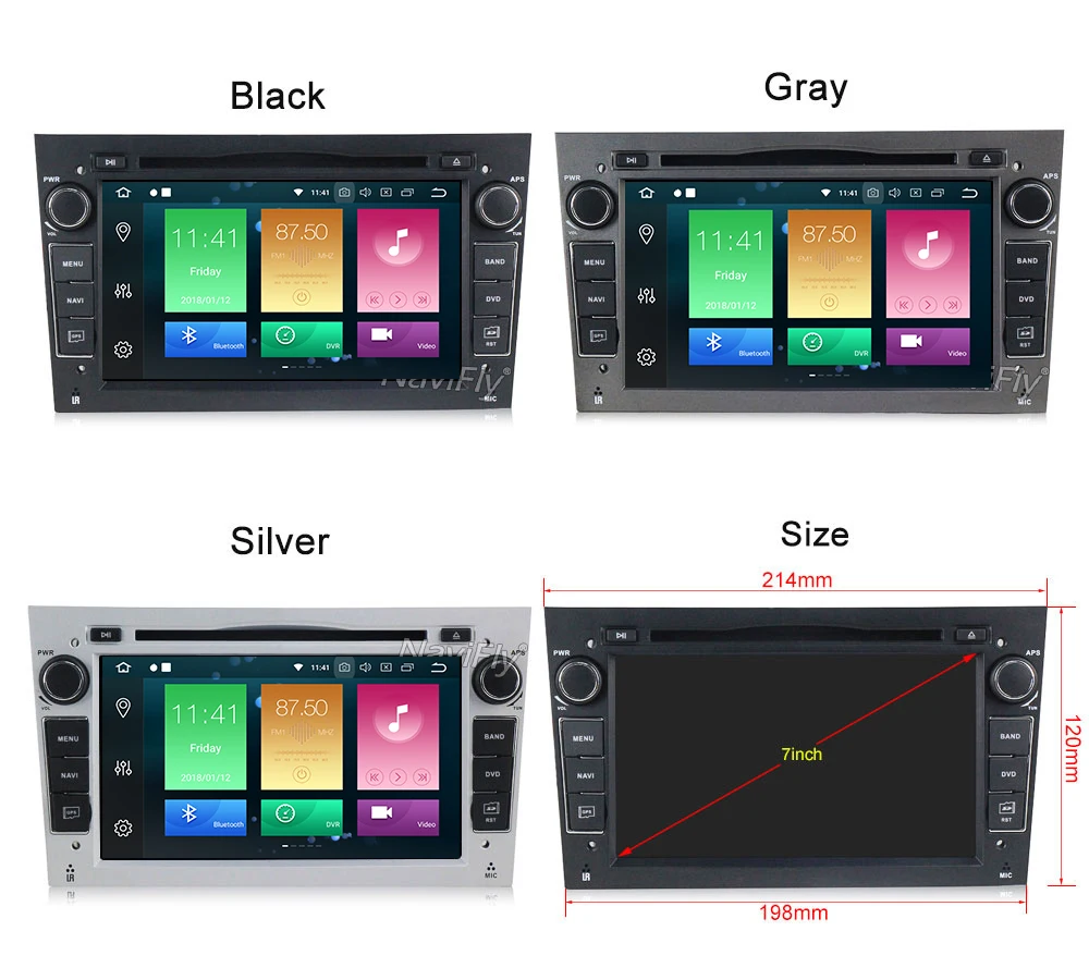 Discount 2GB+32GB Android 9.1 Car multimedia player for Opel Vauxhall Astra Vectra Antara Zafira Corsa Vivaro Meriva Veda DVD Radio GPS 9