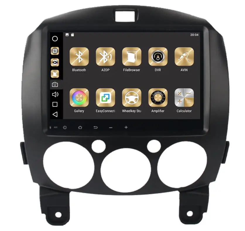 Clearance IPS 32g 4GRam 9" Android 8.01 Car Audio for Mazda 2  MAZDA2  2007 - 2012 Headunit Stereo Video GPS Navi Multimedia Monitor Radio 2