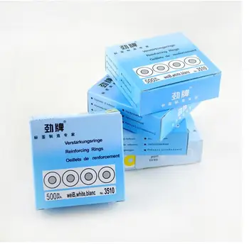 

500pcs/lot Punching stickers Punching Pellets Stickers Paste Hole Punch Handmade Protection sticker