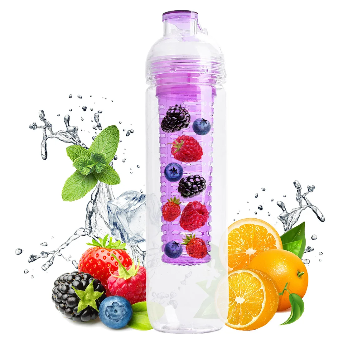 water bottle to add fruit