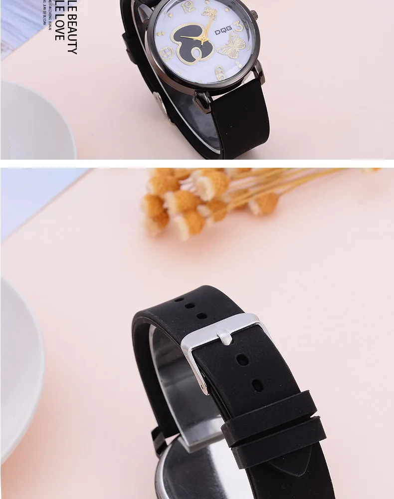 New Fashion Casual Women Quartz Watch Bear Watches Luxury Brand DQG Ladies Casual Dress Watch Clock reloj mujer kobiet zegarka