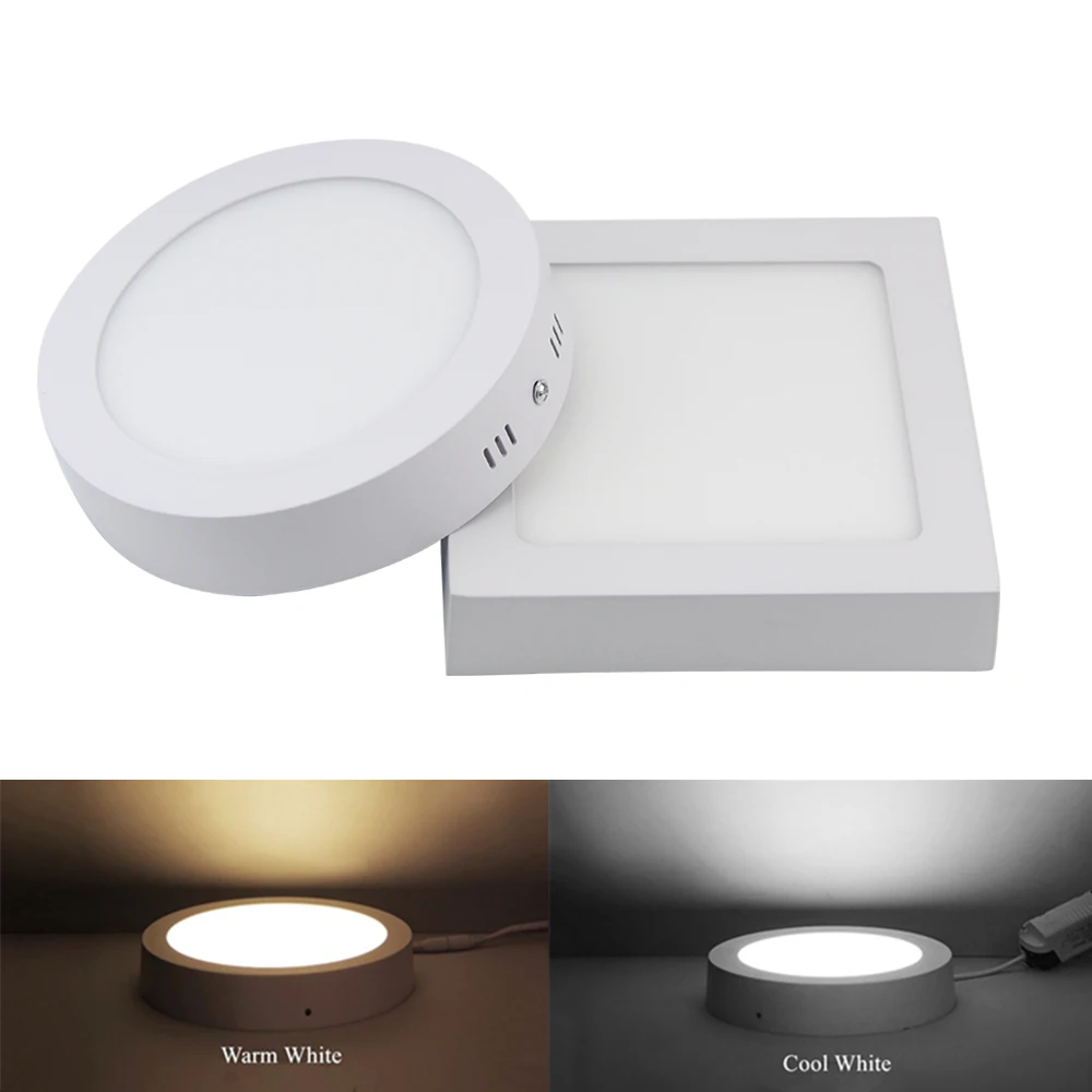 Led Ceiling Light Surface Mounted 9w 15w 25w Panel Surface Mounted 9w 15w 25w Led Panel