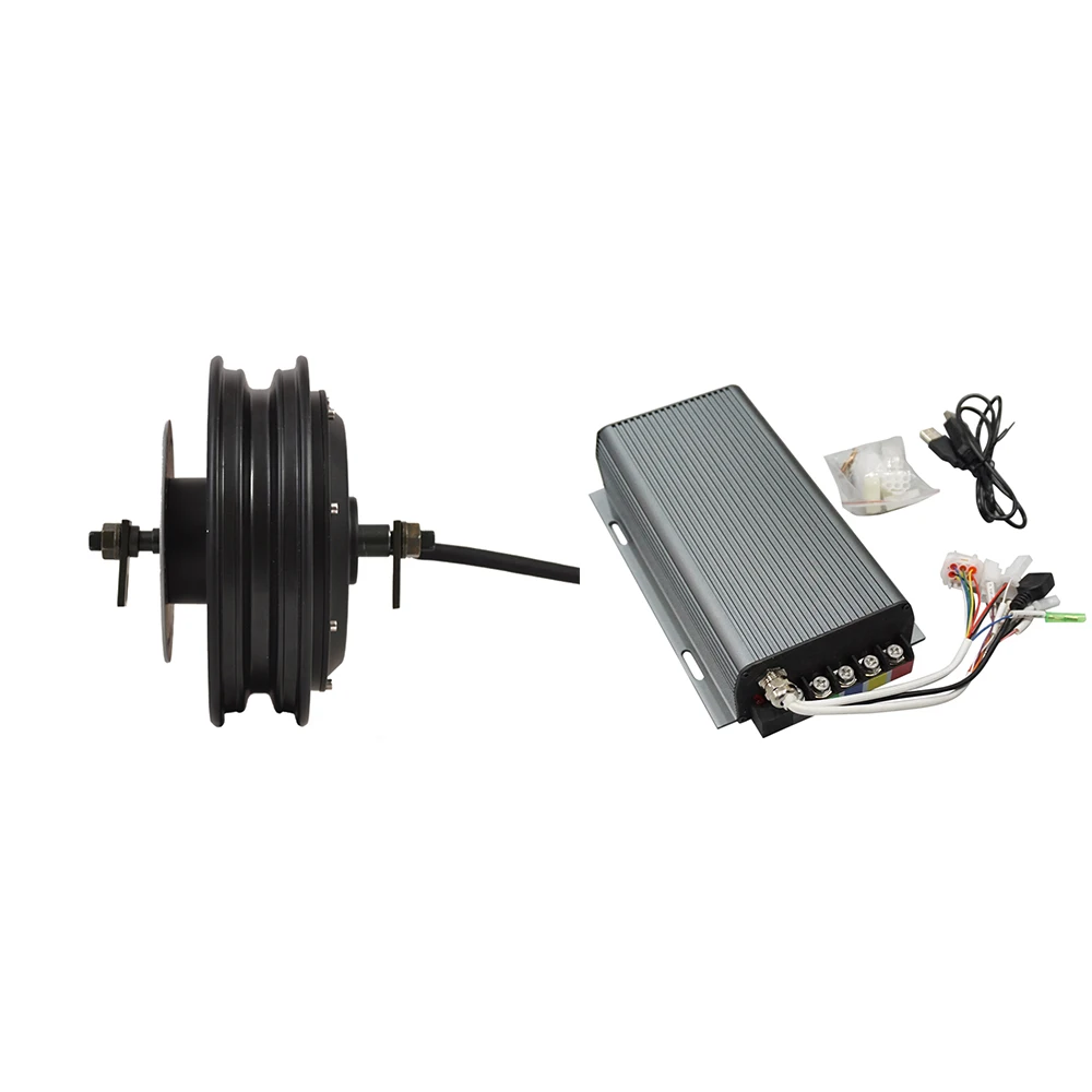 US $448.00 QS Motor 10inch 3000W 205 50h v3 Electric Scooter Motor Kits with sabvoton controller