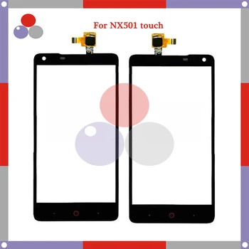

10pcs/lot High Quality For ZTE Nubia Z 5 NX 501 touch Screen Panel Sensor Digitizer Outer Glass Lens