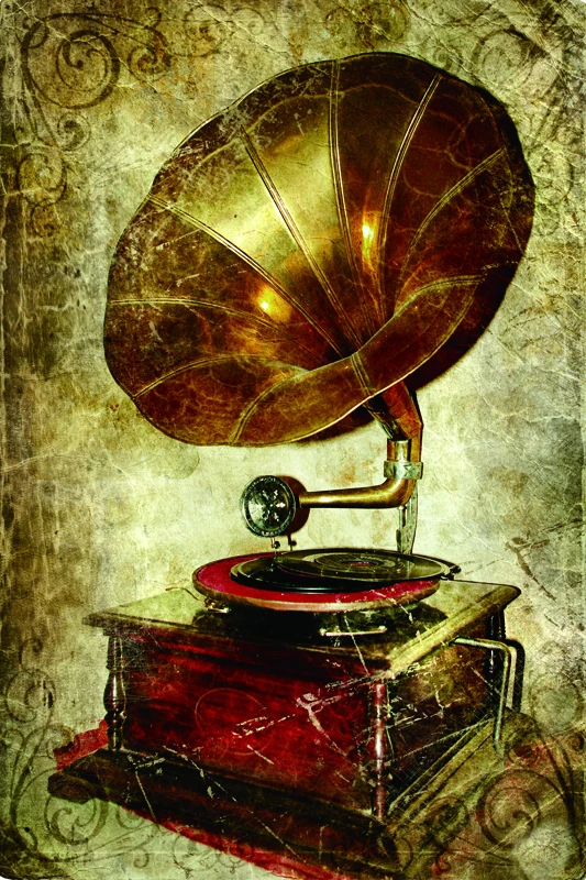 5D DIY Retro Gramophone Rhinestone Painting Crystal Diamond 5D DIY Retro Gramophone Rhinestone Painting Crystal Diamond