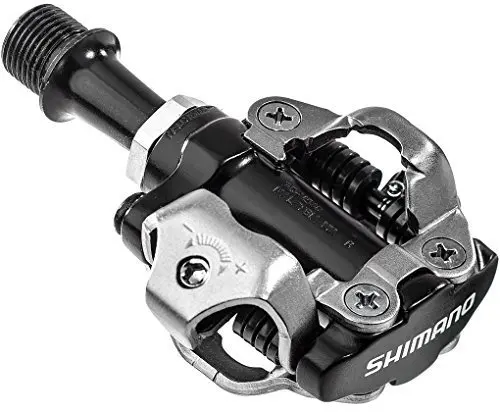 Компактный велосипед SHIMANO PD M540 хромированный мольный и алюминиевый для езды на
