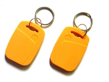 

125KHz+13.56MHz TK4100+F08 1K dual frequency keyfob keychain