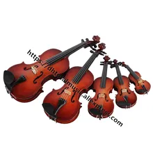 Réplica de modelo de violino personalizada, mini acessório de casa de bonecas com suporte e estojo, ornamentos de instrumento musical