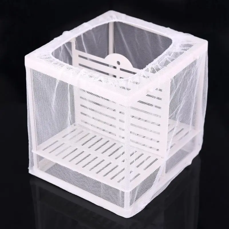 Aquarium Fry Baby Fish Tank Guppy Breeding Breeder Trap Box Nursery