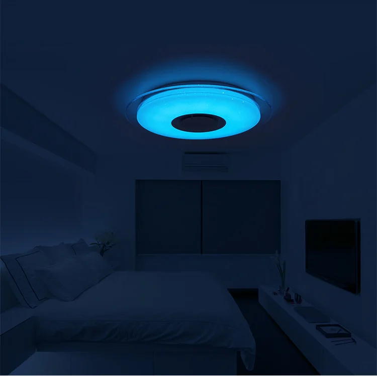 OFFDARKS Modern LED ceiling Lights home lighting 36W 48W 52W 72W APP Bluetooth Music light bedroom lamps Smart ceiling lamp gold ceiling lights