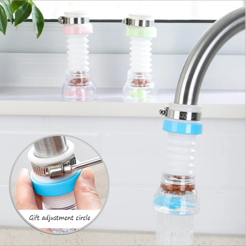 

Hot Kitchen Adjustable Faucet Splash Proof Plastic Bathroom Sprinkler Filter Telescopic Faucet Extender Sink Tap Toddler ForKids