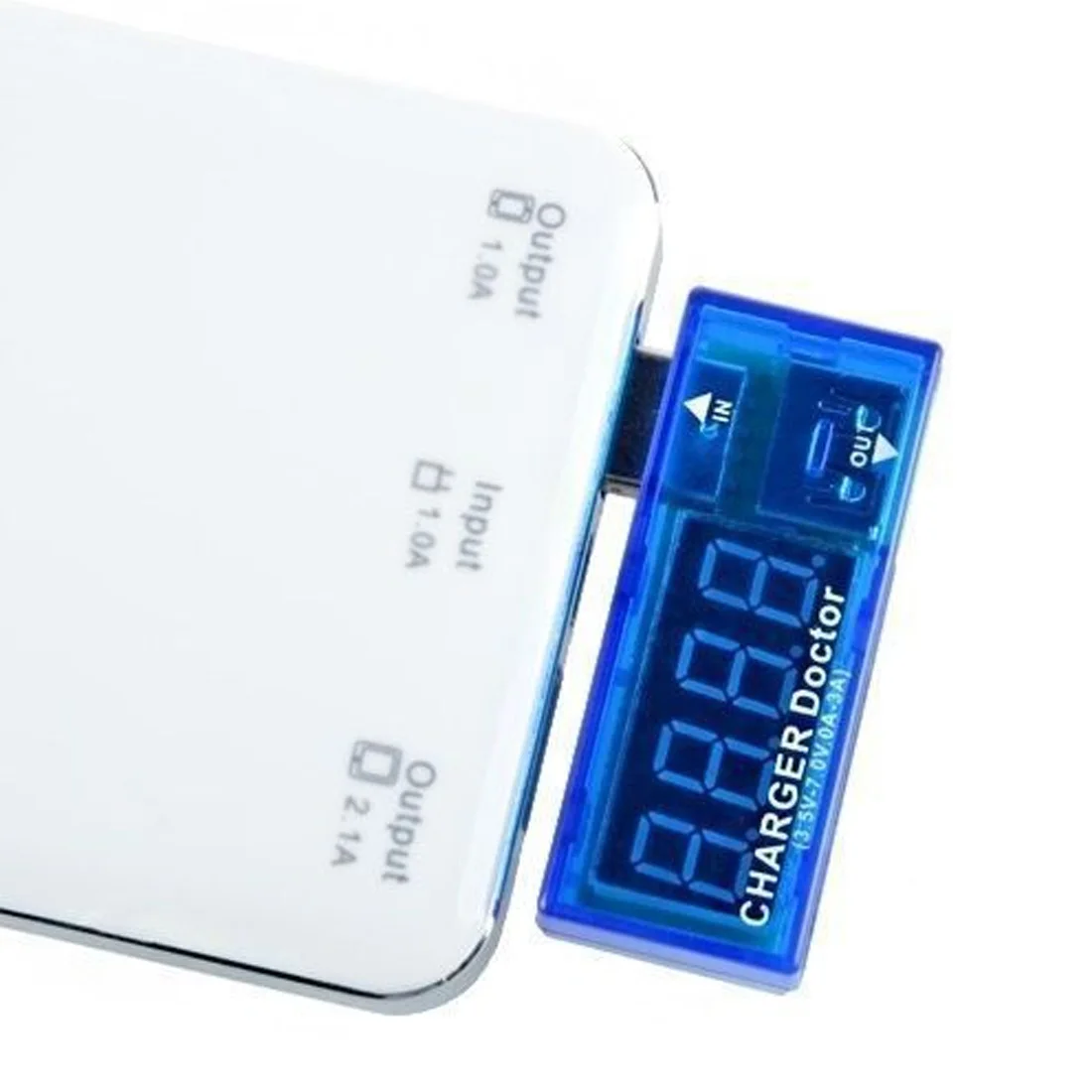 

Electronics Digital USB Mobile Power Charging Current Voltage Tester Meter USB Charger Doctor Voltmeter Ammeter