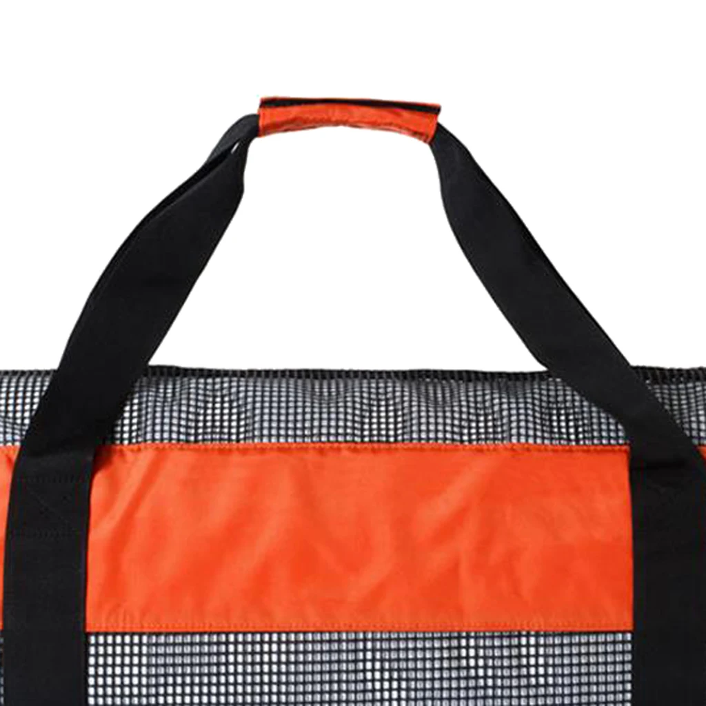 Heavy Duty Large Scuba Diving Snorkel Mesh Gear Bag Carry Holdall for Surfing Boating Camping Hiking Outdoor Tools Accessories