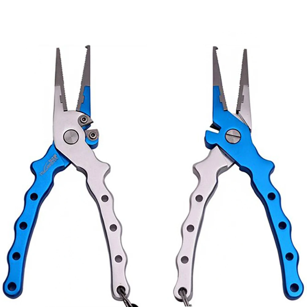 Trança de Alumínio de Aviação Cortador de Aperto Alicate de Peixe de Pesca Vara de Pesca Tsurinoya Multi-purpose Alicate Iscas Alicates 17 cm 89g 8 Esporte e Lazer