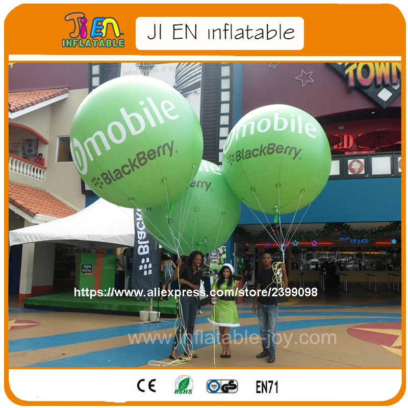Free Shipping Helium Logoed 13m Dia Inflatable Beach Ball Helium